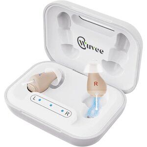 OTC Hearing Aids for Seniors, Rechargeable Hearing Aid Amplifiers Devices with
